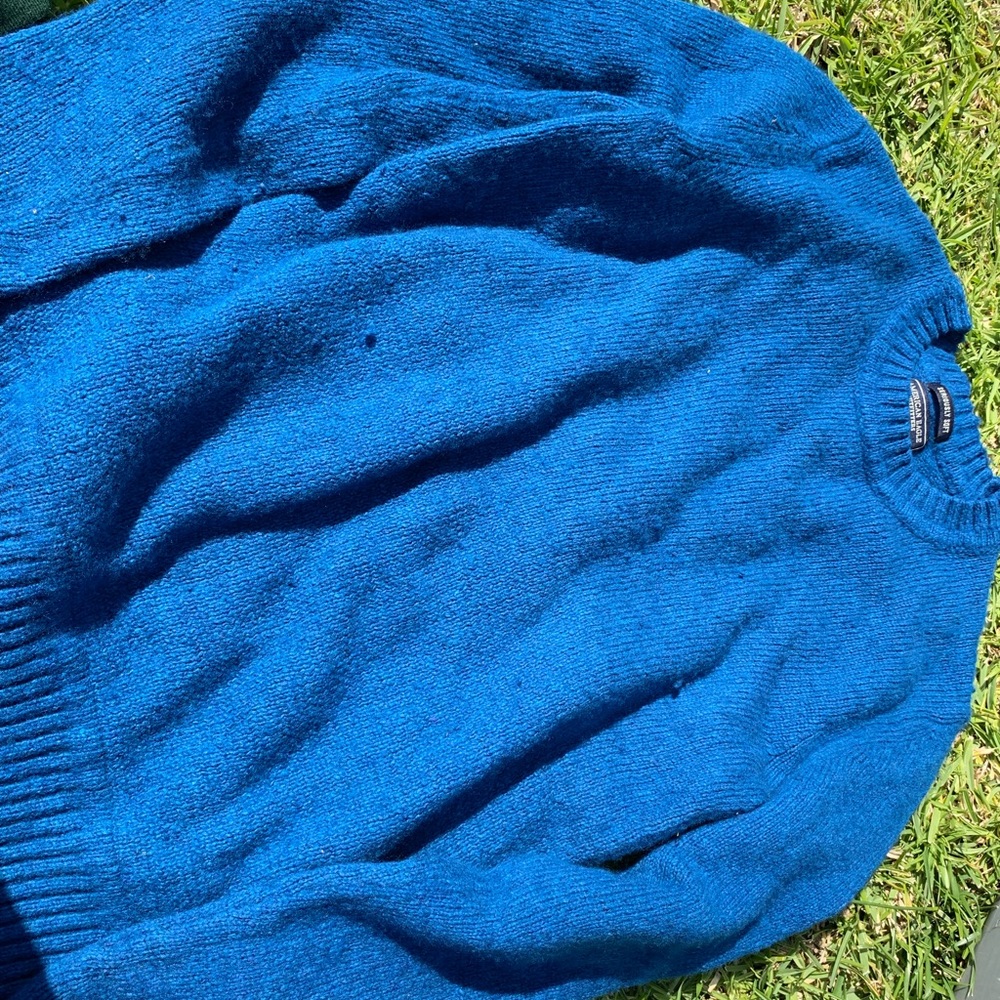 Blue sweater